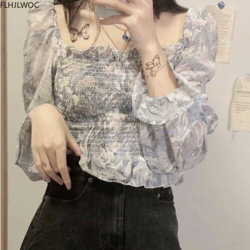 FLHJLWOC Off Shoulder Blouses
