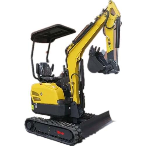 Hydraulic China Mini Excavator OS17 Micro Small Digger Mini Retro Excavator With Attachment Cheap Price