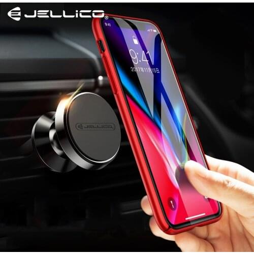 Jellico Magnetic Car Phone Holder Air Vent Clip Mount Magnet Mobile Stand in Car For iPhone Samsung Mobile Phone Support GPS