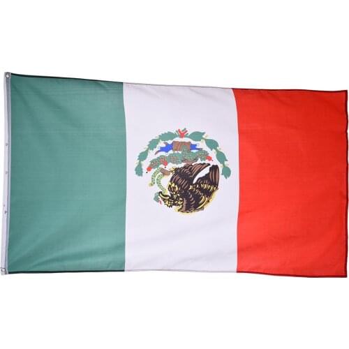 3*5ft Mexican Mexico Flag Banner Festival Party Home Gardening Decoration 90*150cm