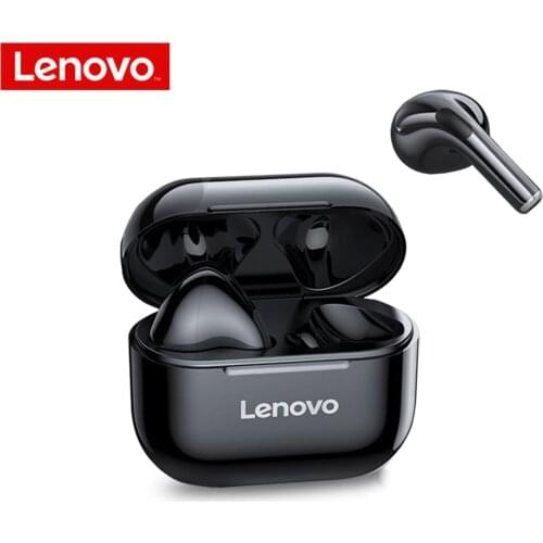Lenovo LP40 TWS Earphones Touch Control Dual Stereo Bass Earbuds Bluetooth 5.0 Sports Wireless Headphones for smartphone 300mAH