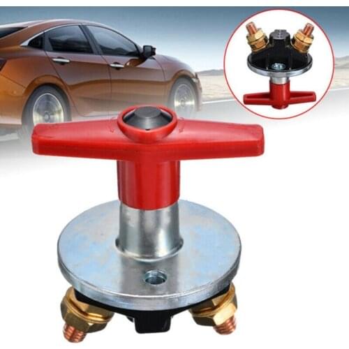 NEW-1500VAC Fixed Key Battery Isolator Cut Off Kill Switch 12V / 24V Heavy Duty Electrical Switch for Auto Truck Boat