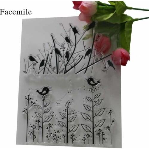 2016 New Scrapbook DIY Photo Album Account Transparent Silicone Rubber Clear Stamps