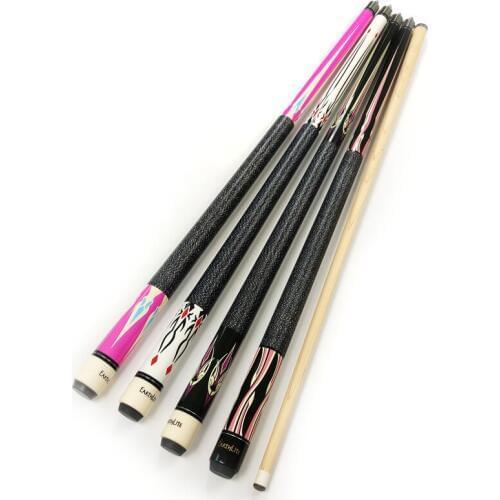 Original EAN Series Irish Linen wrap Billiard cues with 12.75mm 4colors optional 1/2 Joint Maple Pool cues Billiard accessories