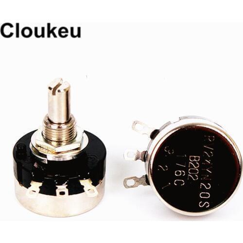 RV24YN20S Potentiometer switch B102 1K B202 2K B302 3K B502 5K B103 10K B203 20K B303 30K B503 50K B104 100K B204 200K B254 250K