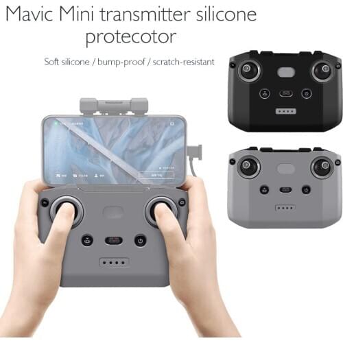 Silicone Case Cover Shock Resistant Protecter For DJI Mavic Air 2 Controller