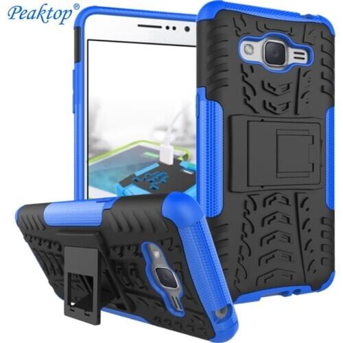 Thouport For Samsung Galaxy Grand Prime+ G532 Cases TPU + PC Hybrid Cover ShockProof Case For Samsung Galaxy J2 Prime SM-G532F