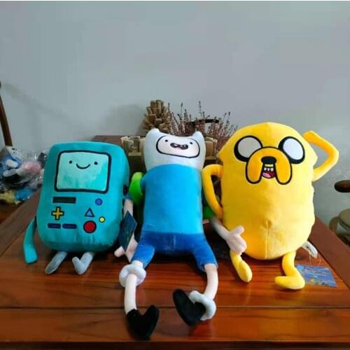 New Adventure Time Cushion Fionna Cake BMO Plush Toys Stuffed Dolls Kawaii Kid Gift