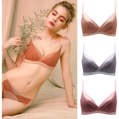 2019 new lingerie sets Push Up Bra Brief Sets Womens Fashion New Sexy Lace T-Pants Seamless Bra Suit Ladys Underwear Suit