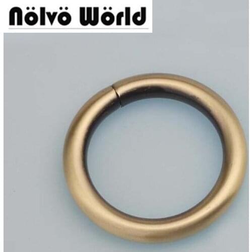 20pcs 3.2cm 1.2 Inch non welded round rings,alloy metal O-ring for bags adjusted straps belts connect
