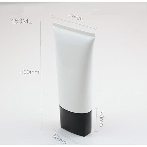 300pcs/lot 150g 150ml Empty Plastic Squeeze Bottle Soft Tube Cosmetic Containers For Cream Lotion Empty Cosmetic Soft Tube