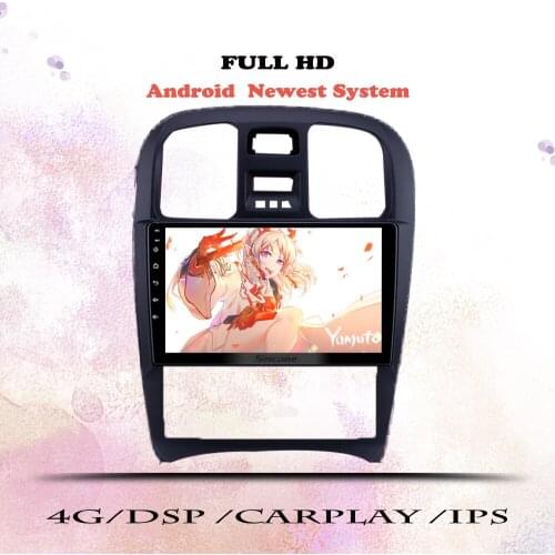 Android 10.0 RDS Car Radio For Hyundai Sonata 2001 2002 2003 2004-2012 Multimedia Video Player Navigation GPS 2din DVD Head Unit