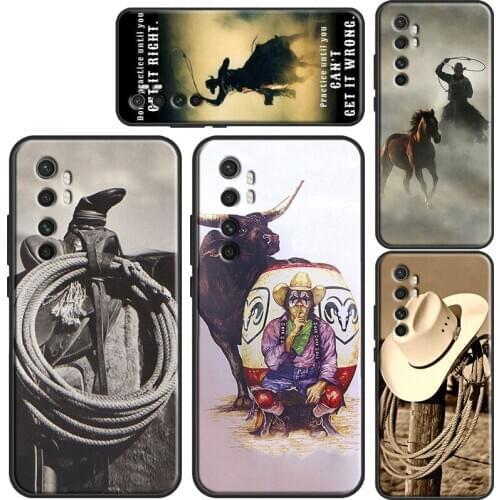 Extreme Sport Rodeo Cowboy Lasso Case For Xiaomi Mi Note 10 Lite Mi 9 9T 10 Pro Max3 Mi 10 Ultra A3 POCO X3 NFC F2 Pro F1