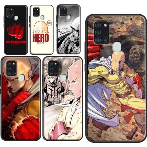 One Punch Man Saitama Case For Samsung Galaxy A50 A70 A51 A71 A01 A11 A21S A31 A20e A30S A10 A40 M21 M31 A7 2018