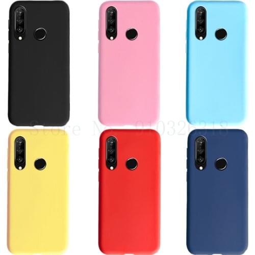 Fashion Soft Silicon Case For Huawei P30 Lite p30lite Cover For Huawei P30 Pro Phone Cases fundas p 30 p30pro Bumper Coque