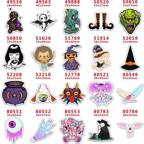 Choshim brand 10 Pcs Planar Resin flatback Horror Movie Halloween for DIY hairbow accessory decoration PR 49563