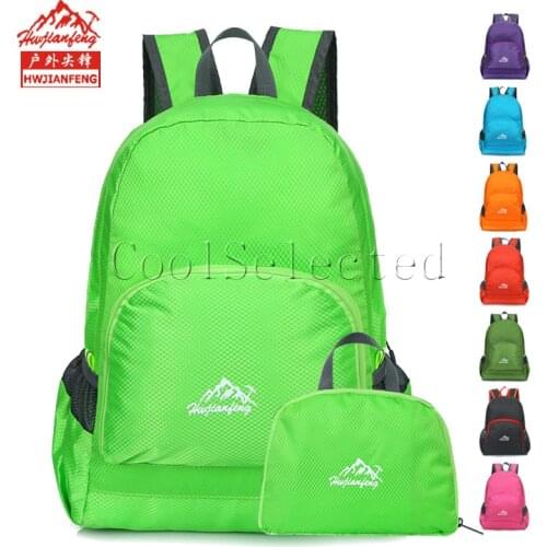 Lightweight Portable Foldable small Backpack Waterproof Backpack Folding Bag Ultralight Outdoor Pack for Women Men Travel Hiking