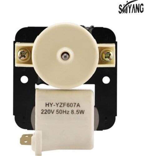 New Original Refrigerator Fan Motor HY-YZF607A 220V 8.5W For Refrigerator Parts