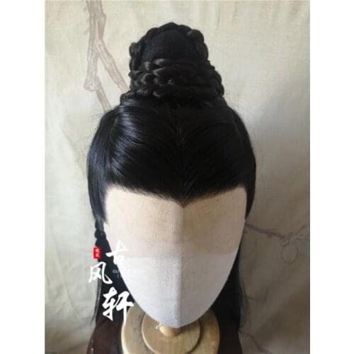 New Grandmaster of Demonic Cultivation The Untamed Nie mingjue Cosplay Hair Wig Chen qinglin