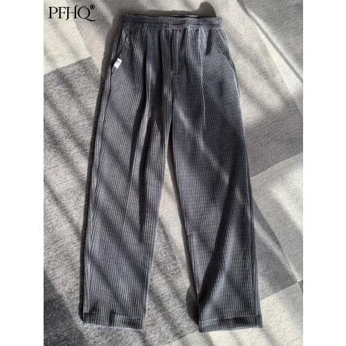 Мужские вельветовые брюки PFHQ China At AliExpress