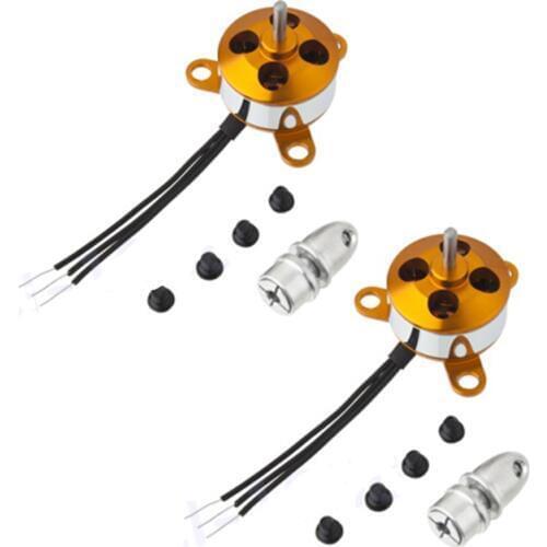 Register shipping 2pcs/lot A1504 2300kv/2700KV 9G Micro Brushless Motor For Mini 4-axis Multicopter/Mini Fixed Wing Airplane