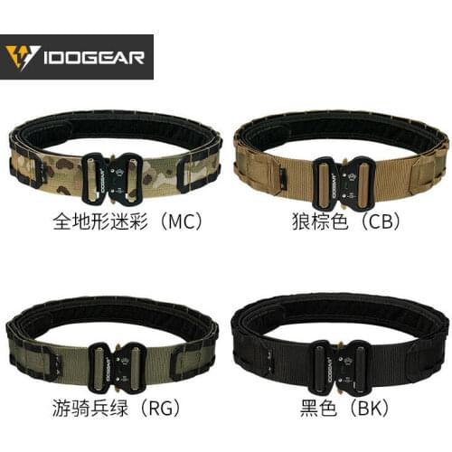 NEW STYLE 2 inch Quick Release Metal Buckle MOLLE Tactical Belt Combat Hunting S / M / L