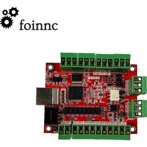 Mach3 USB interface NVUM-SK cnc motion controller nvcm 4 axis cnc motion control card metal case does not