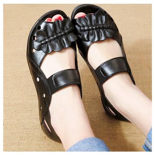 Women Sandals Plus Size Wedges Shoes For Women Retro Heels Sandals Summer Woman Shoes 2021 Chaussures Femme Platform Sandals