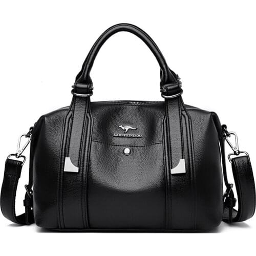 Female Solid Color Leather Big Crossbody Bags for Women 2021 Summer Simple Shoulder Bag Female Travel Phone Purses and Handbags