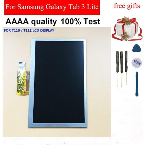 For Samsung Galaxy Tab 3 Lite 7.0 T110 T111 SM-T110 SM-T111 T113 T116 LCD Display Panel Screen Monitor Module 100% Test