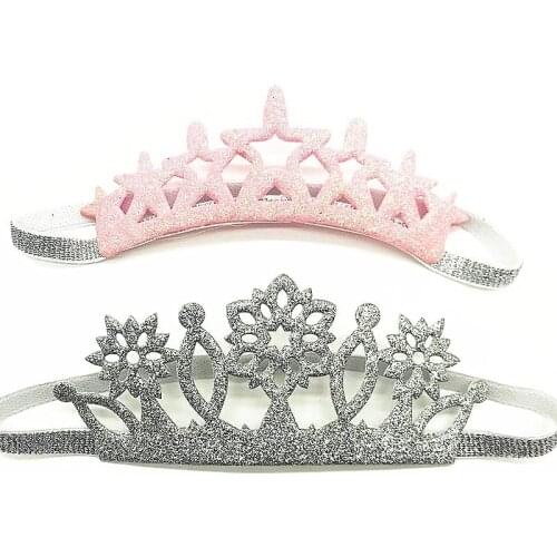 1 PC New Tree Type Crown Baby Headbands Girls Elastic Hair Bands Hair Accessories Princess HairBands Cute Children Headwear
