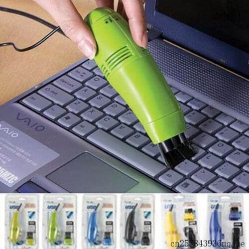 100pcs USB Keyboard Cleaner Laptop Brush Dust Cleaning Kit Mini Computer Vacuum PC Cleaning Tools