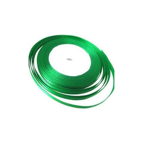 [ Fly Eagle ] Satinband 6mm 25 Yard Satin Band Deko BASTELN grun