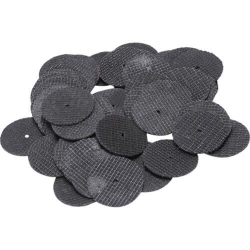 GTBL 50Pcs Dremel Accessories 32Mm Cutting Discs Resin Fiber Cut Off Wheel Discs For Rotary Tools Grinding Abrasive Tools