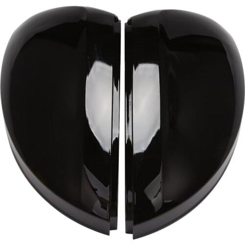 Car Side Wing Mirror Caps Cover For-Tiguan Allspace L MK2 2017 2018 Replacement 2019 2020 Glossy Black