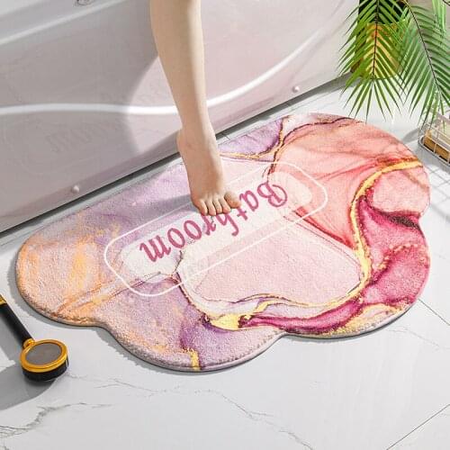 Childrens Room Carpet Non-slip Bathroom Carpets Dirty-resistant Floor Mats for Bedroom and Kitchen Household Products Printing
