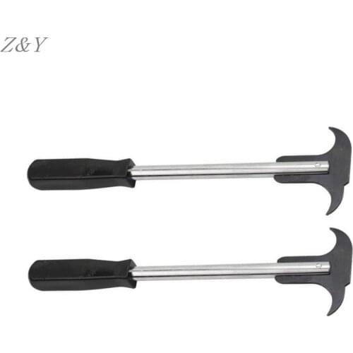 Bearing Puller Car Oil Seal O-rings Grease Seal Key Nuts Removal Puller Double Head Oil Seal Screwdriver Wrench Puller Type