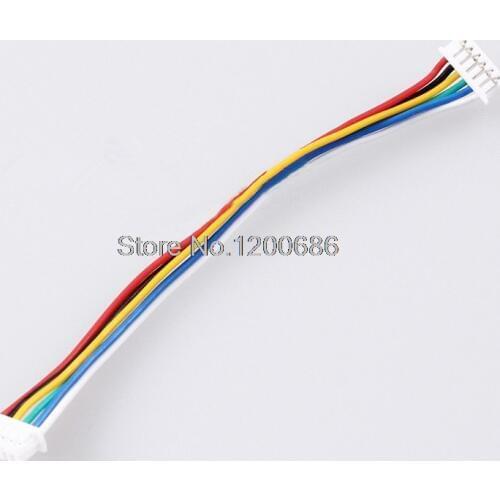 10 Set JST 1.25mm Pitch Male Connector Wire 15CM Long 6 Pin