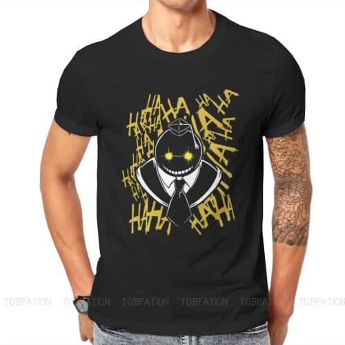 Terror Laughing Harajuku TShirt Assassination Classroom Japanese Comedy ACG Printing Tops Casual T Shirt Men Tee Gift Idea