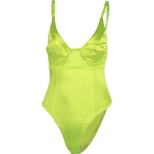 Womens Ladies Bright Sleeveless Bodycon Patchwork Backless Solid Jumpsuit Playsuit Stretch Bodysuit Leotard Tops