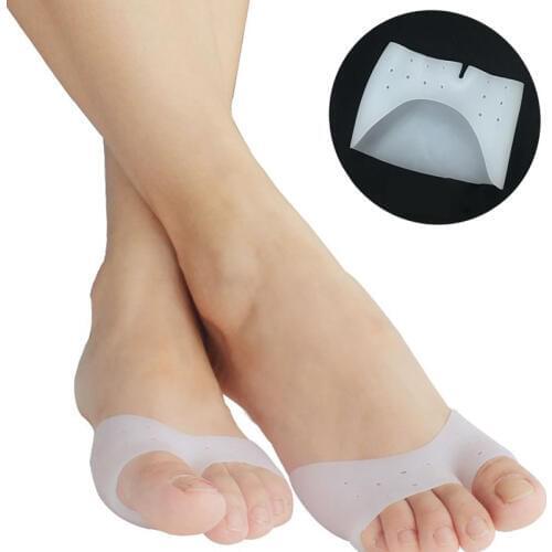 1 Pair Feet Care Bunion Corrector Silicone Toe Separator Cap Cover Women Silicone Insoles Gel Pads Protector Ballet Shoes Insole
