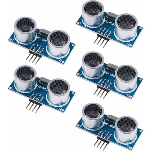 10pcs/lot Ultrasonic Module HC-SR04 Distance Measuring Transducer Sensor for arduino Ultrasonic Wave Detector Ranging Module