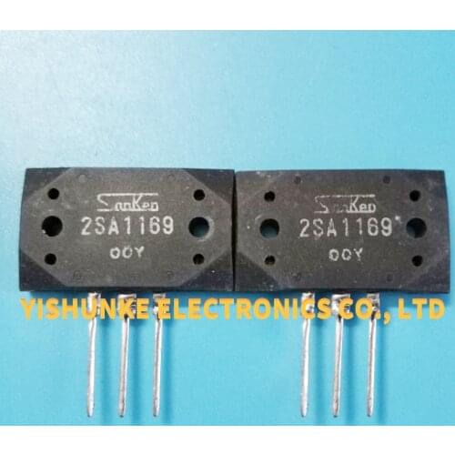 2Pair 2SA1169 2SC2773 A1169 C2773 MT-200 15A 200V Silicon NPN and PNP Epitaxial Planar Transistor