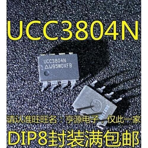 5pcs UCC3804N UCC3804N DIP-8 PWMIC