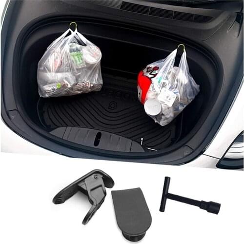 2pcs For Tesla Model 3 Accessories Car Front Trunk Hook For Tesla Model 3 Accessories Model 3 For Tesla Three Model 3 Model3