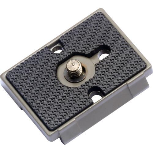 BGNING Quick Release Plate PL with 1/4 Screw Compatible for Manfrotto 496RC2 498RC2 486RC 804RC2 Tripod Head