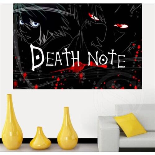 Death Note Canvas Silk Poster for Home Decor Custom Print painting Art Picture SQ0516-ZHH001