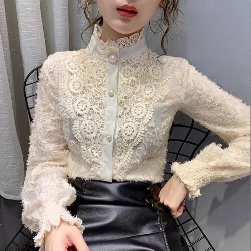 ICCLEK Openwork Blouses