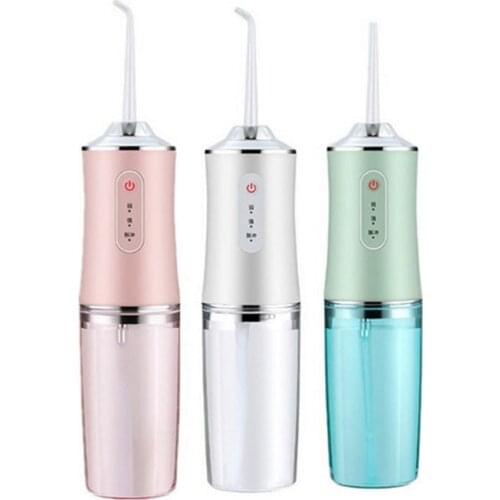 Oral Irrigator Irrigator USB Rechargeable Water Flosser Portable Dental Water IP7 Waterproof Jet Floss Teeth Cleaner
