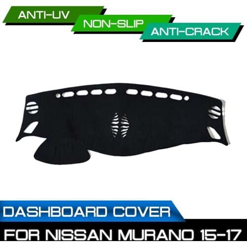 Car Dashboard Mat for Nissan Murand 2015 2016 2017 Anti-dirty Non-slip Dash Cover Mat UV Protection Shade